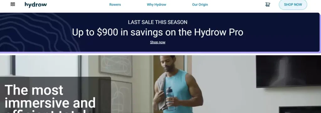 Hydrow Health and Fitness Affiliate Programs