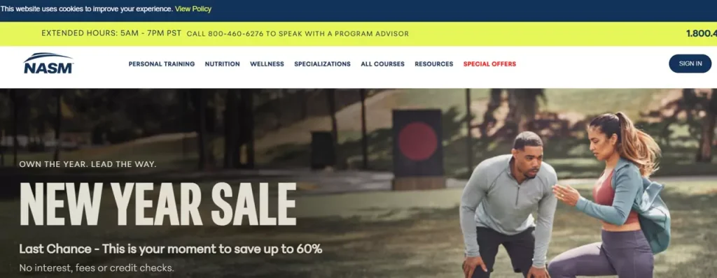 NASM Health and Fitness Affiliate Programs