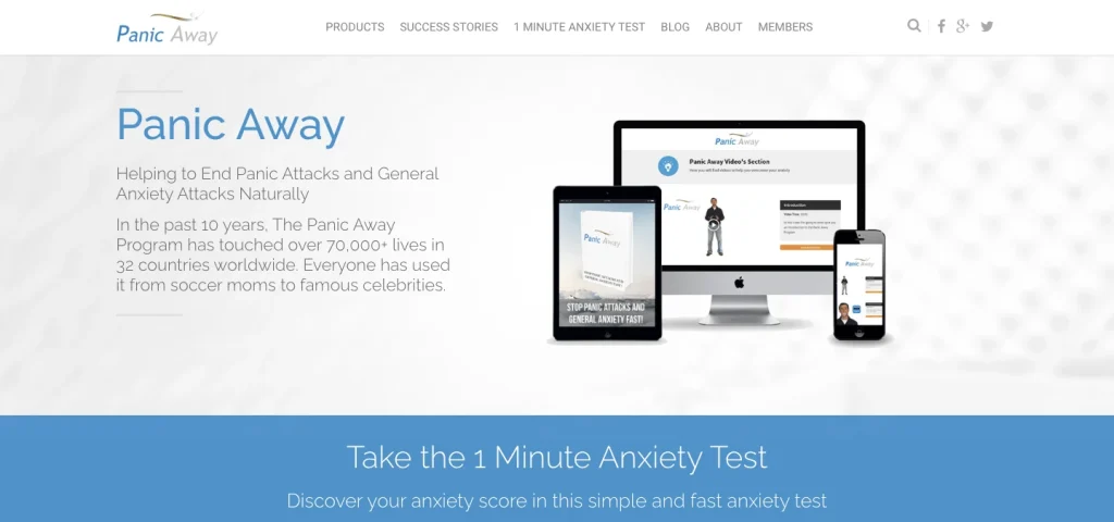 Panic Away Mental Health Affiliate Programs