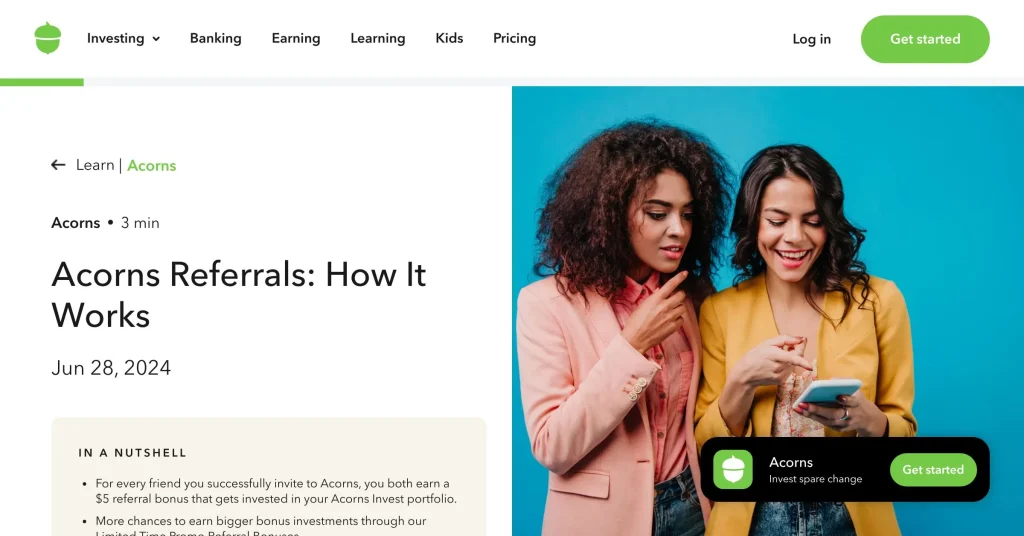 Acorns Debt Settlement Affiliate Programs