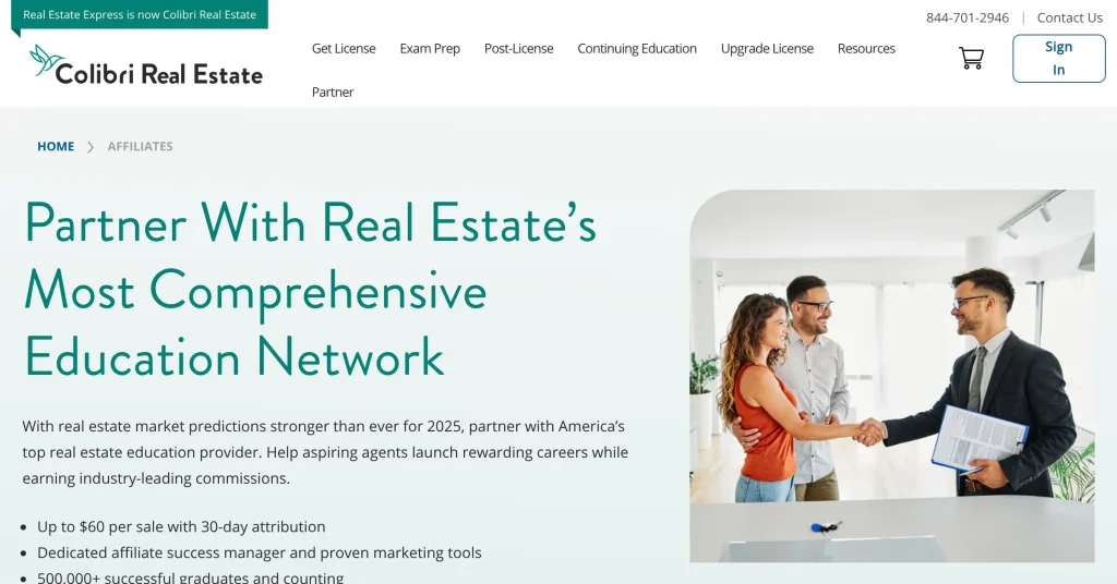 Colibri Real Estate Affiliate Programs