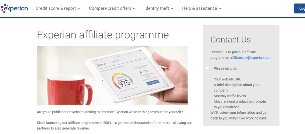 Experian Debt Settlement Affiliate Programs