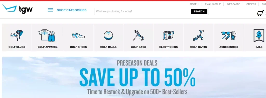 Golf Warehouse Golf Affiliate Programs