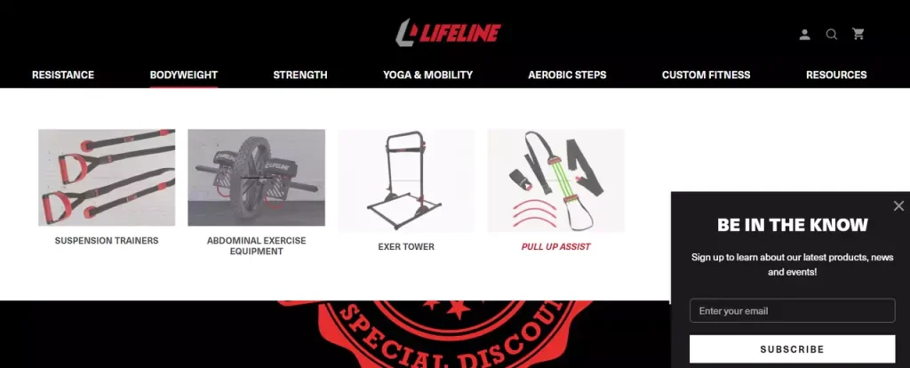 Lifeline Programas de Afiliación en Salud y Fitness