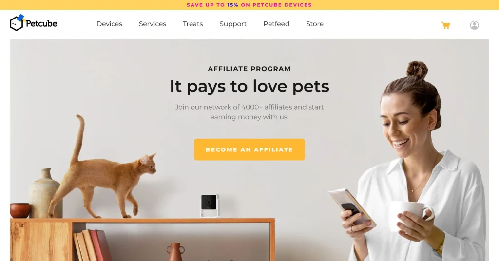 PetCube Pet Affiliate Programs