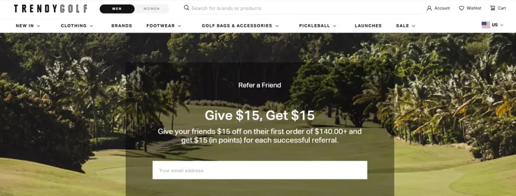 Trendy Golf Affiliate Programs
