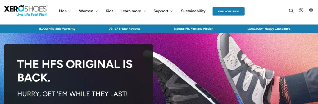 Xero Shoes Programas de Afiliación en Salud y Fitness