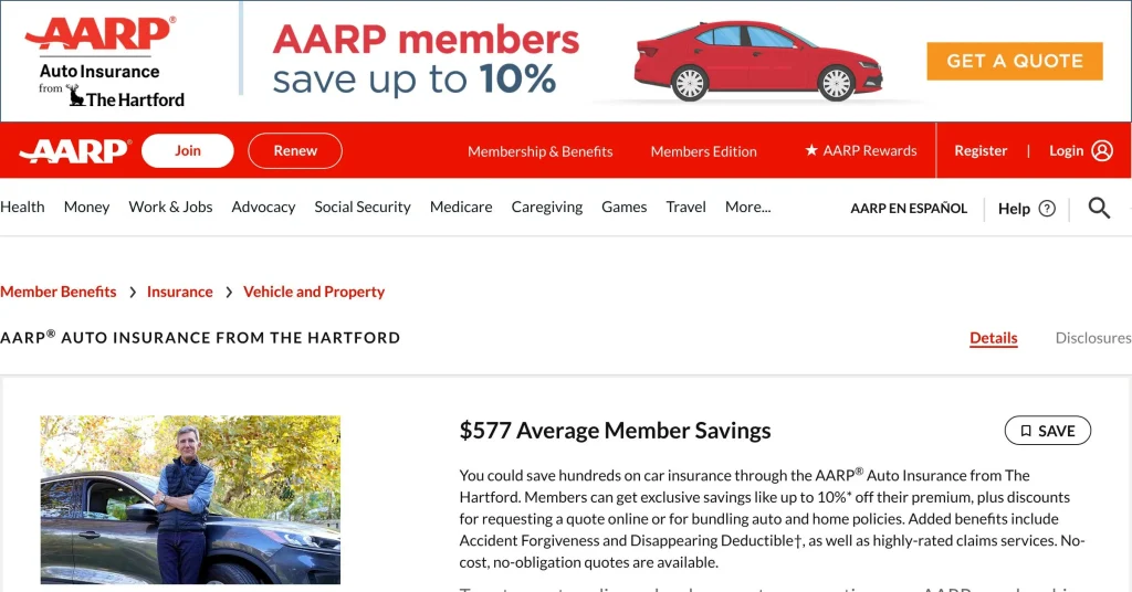 AARP Programas de Afiliados de Seguros 