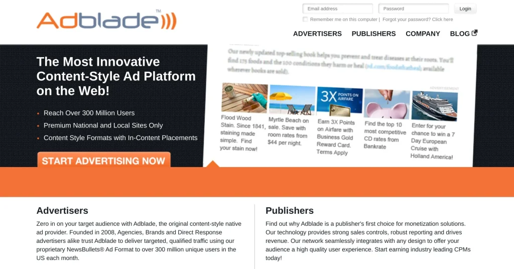 AdBlade  Programas de Afiliación de Pago por Clic