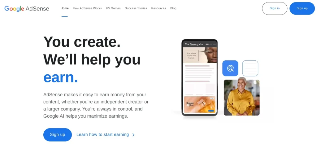 Google Ad Sense  Programas de Afiliación de Pago por Clic