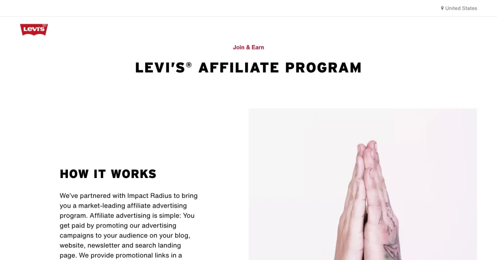 Levis Fashion Affiliate Programs