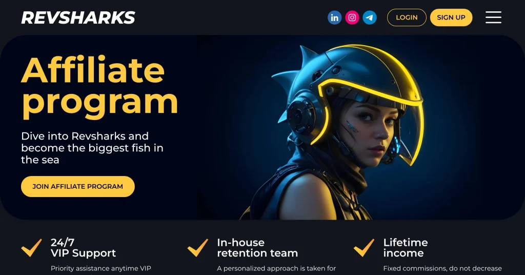 RevSharks Casino Affiliate Programs