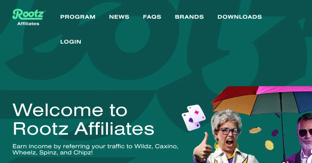 Rootz Casino Affiilate Programs