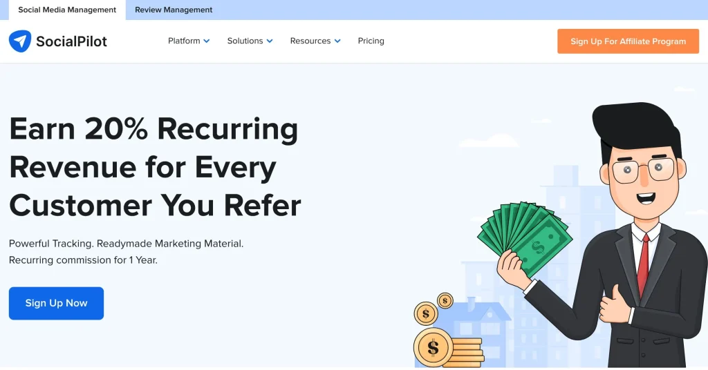 Social Pilot Best Affiliate Programs for Beginners Without a Website