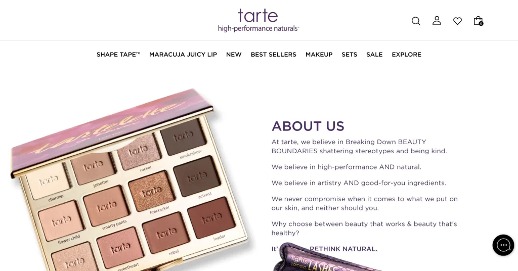 Tarte Cosmetics Programas de Afiliados de Belleza