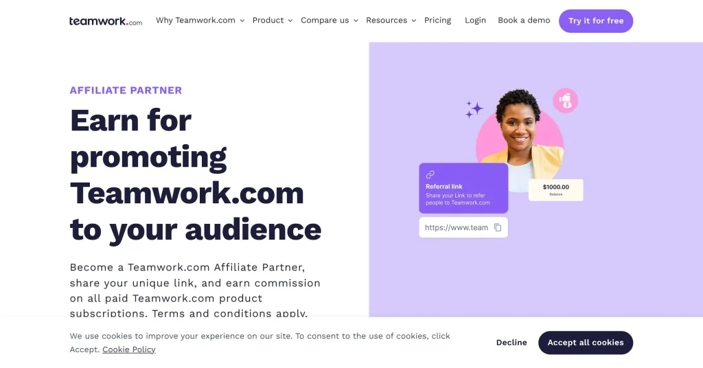 Teamwork High-Ticket Affiliate Programs for Beginners