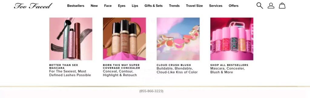 Too Faced Programas de Afiliados de Belleza