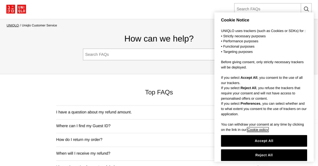 UNIQLO Fashion Affiliate Programs