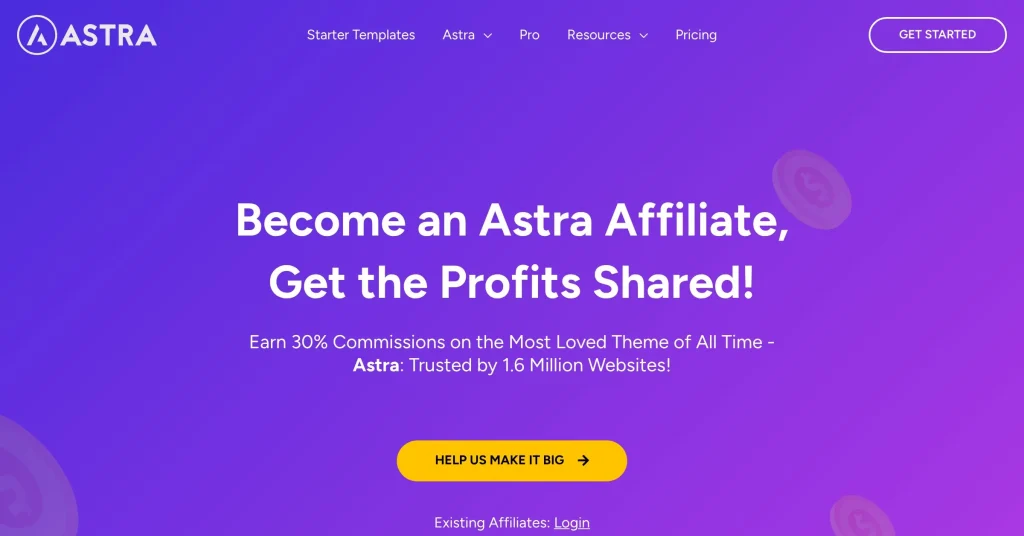 Astra High-Ticket Affiliate Programs for Beginners