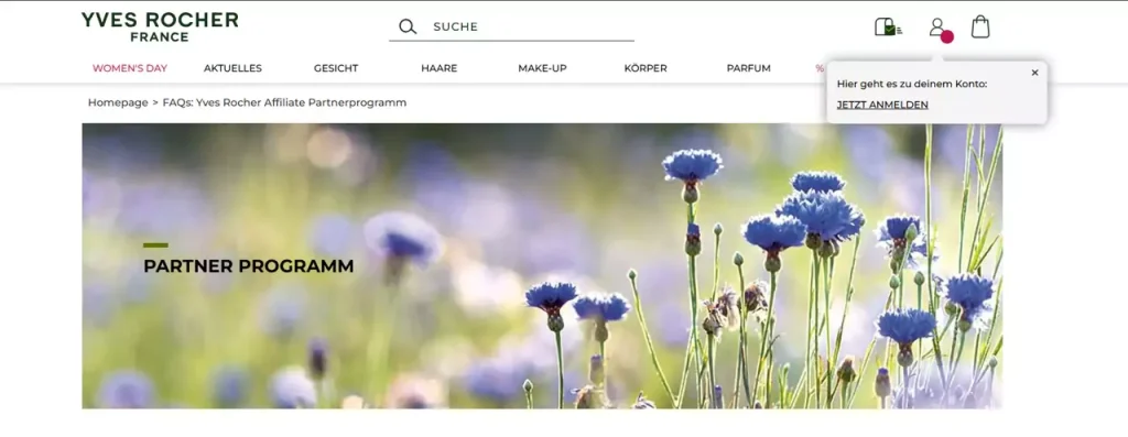 Yves Rocher Programas de Afiliados de Belleza