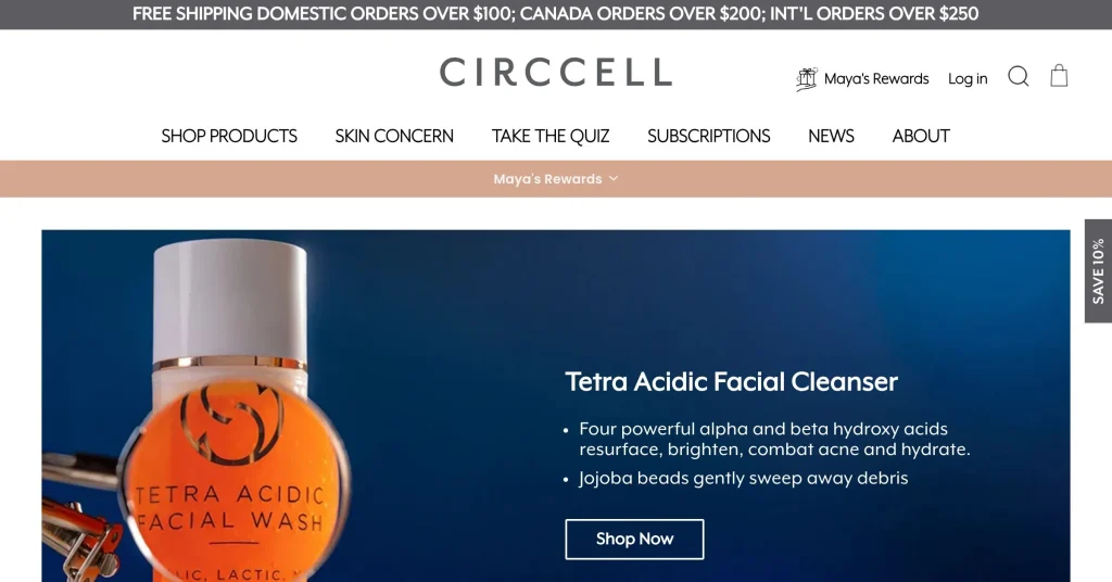 Circcell Programas de Afiliados de Cuidado de la Piel