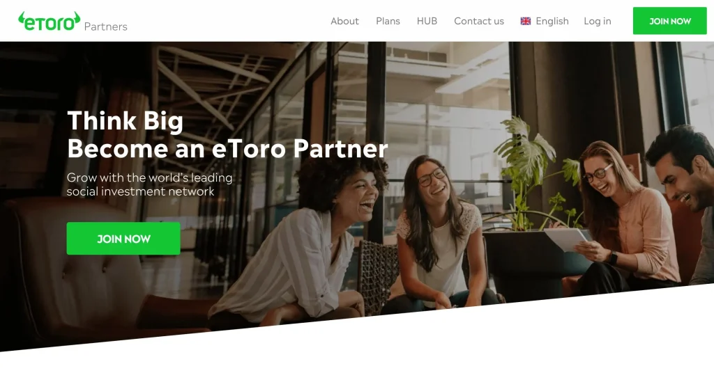 Etoro Programas de Afiliados de Trading