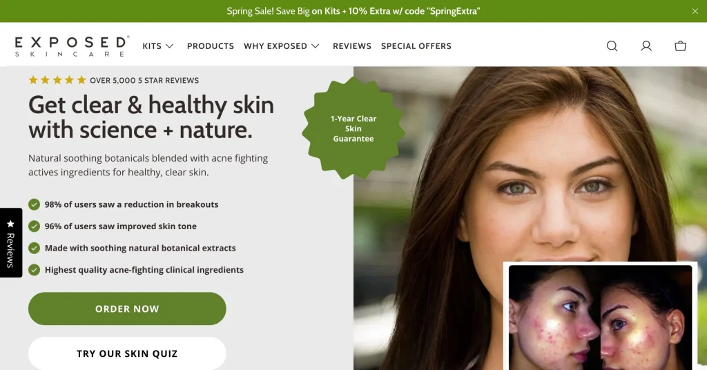 Exposed Programas de Afiliados de Cuidado de la Piel