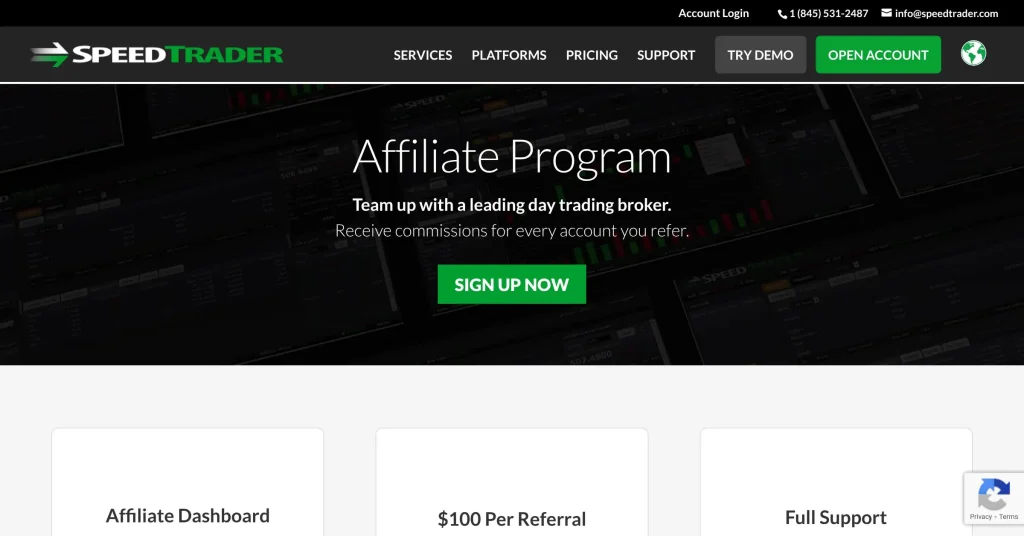 Speed Trader Programas de Afiliados de Trading