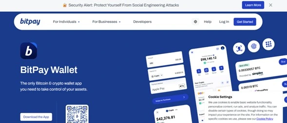 BitPay Mejores Apps de Wallets Cripto 