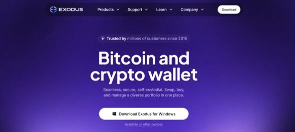 Exodus Mejores Apps de Wallets Cripto 