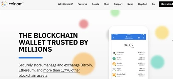 Coinomi Mejores Apps de Wallets Cripto 