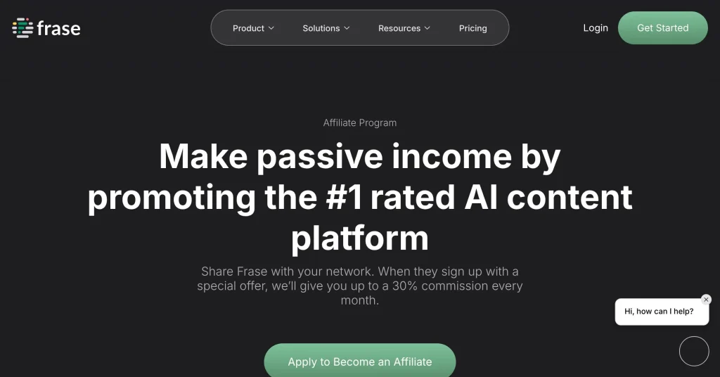 Frase Mejores Programas de Afiliados de IA