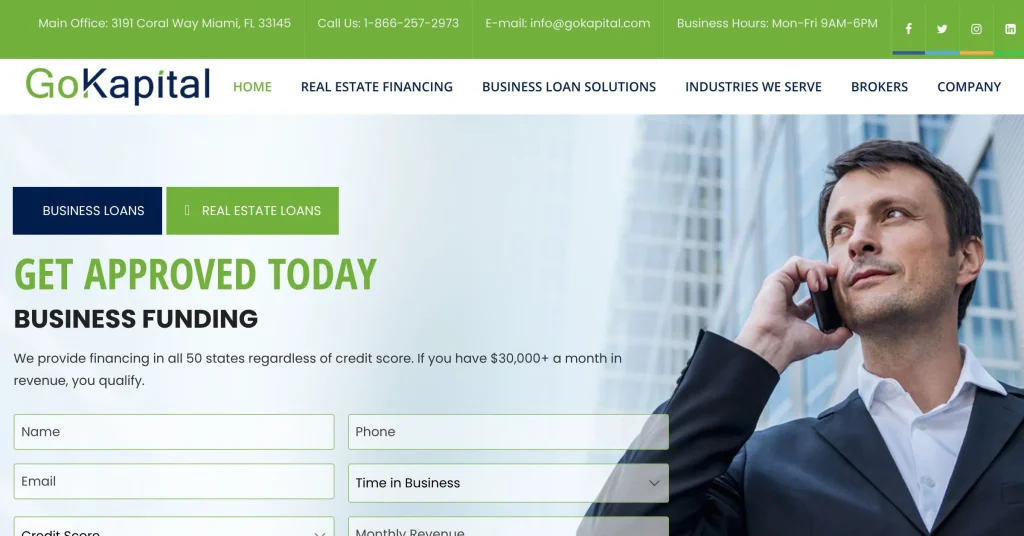 GoKapital Mejores Programas de Afiliados de Préstamos