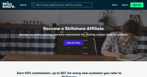 Skill Share Personal Development Affiliate Programs