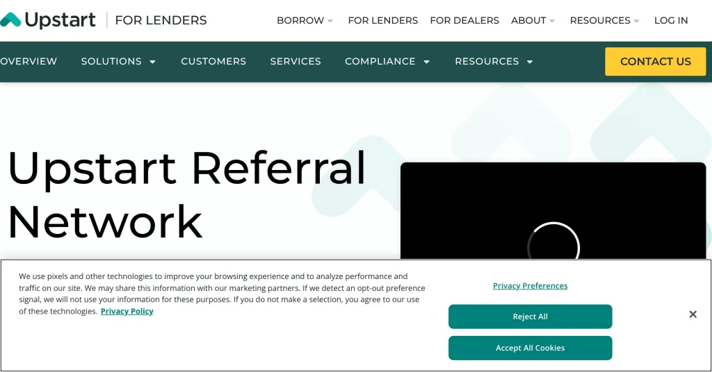 Upstart Mejores Programas de Afiliados de Préstamos