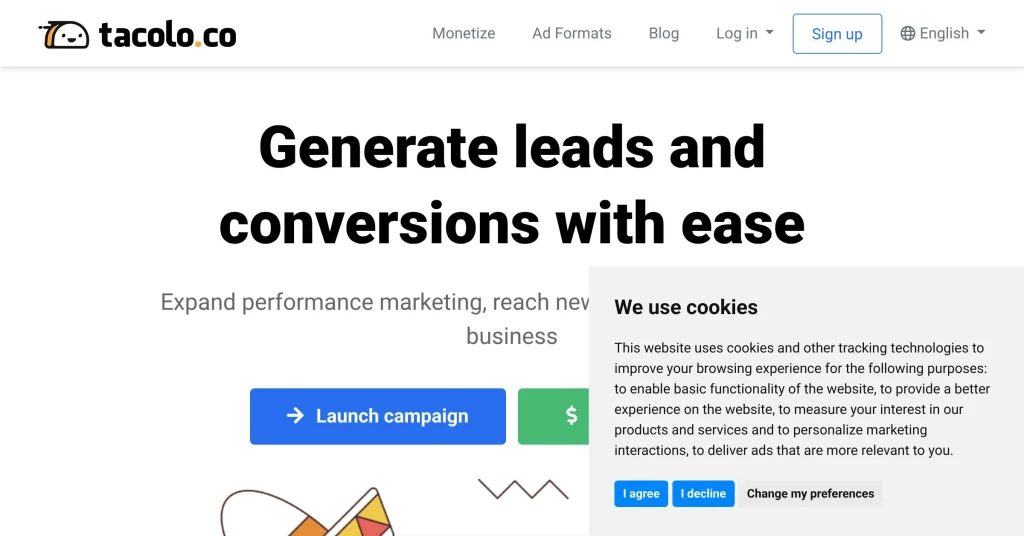 Tacolo Push Notification Ads Networks