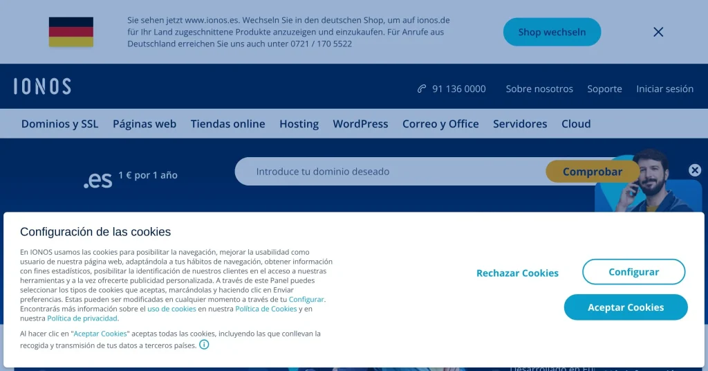 Ionos best website builder for affiliate marketing