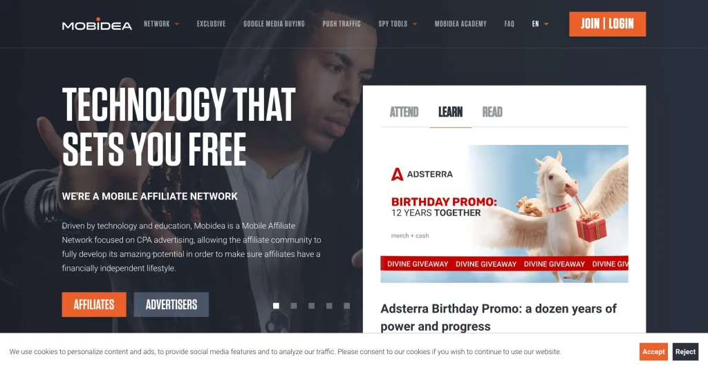 Mobidea Mobile Game Affiliate Programs