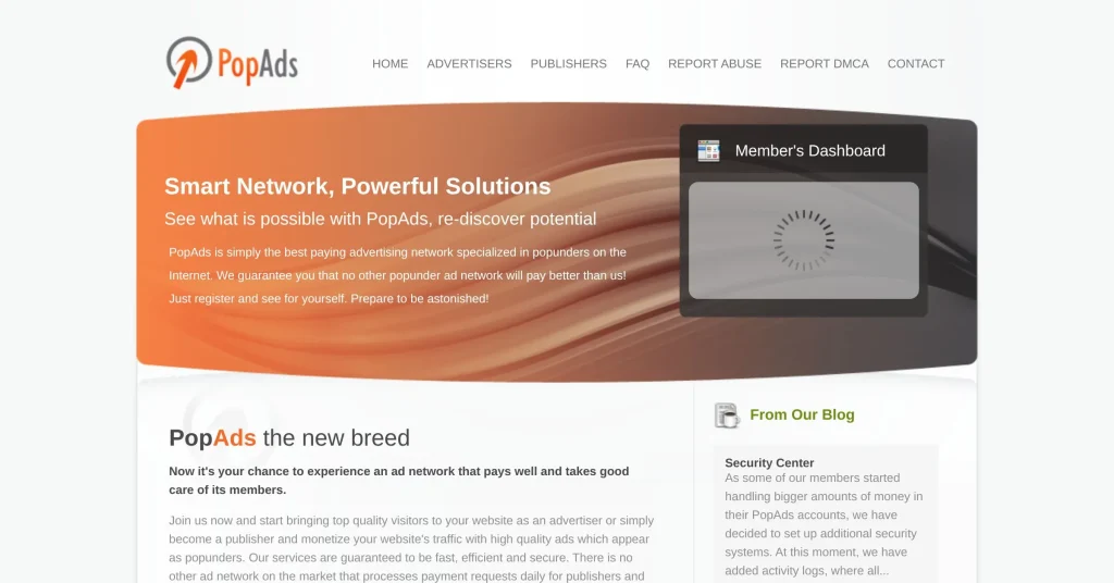 Pop Ads Plataformas de publicidad Self-Serve