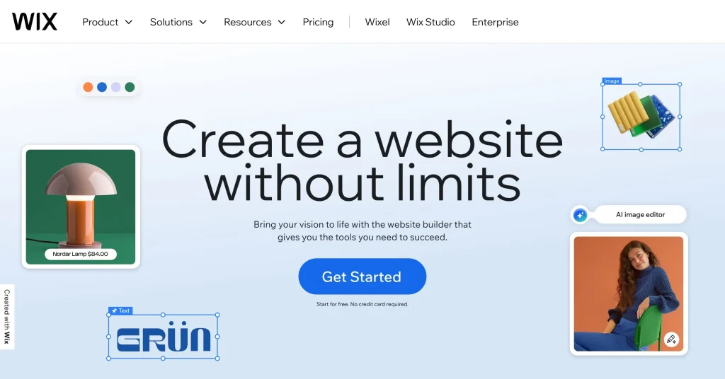 Wix best website builder for affiliate marketing